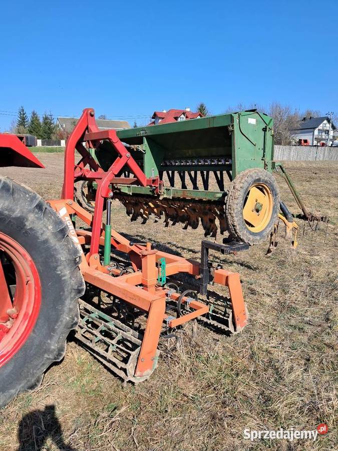 Zestaw uprawosiewny Agregat AGROMASZ 3m siewnik nieuszkodzony Łagów