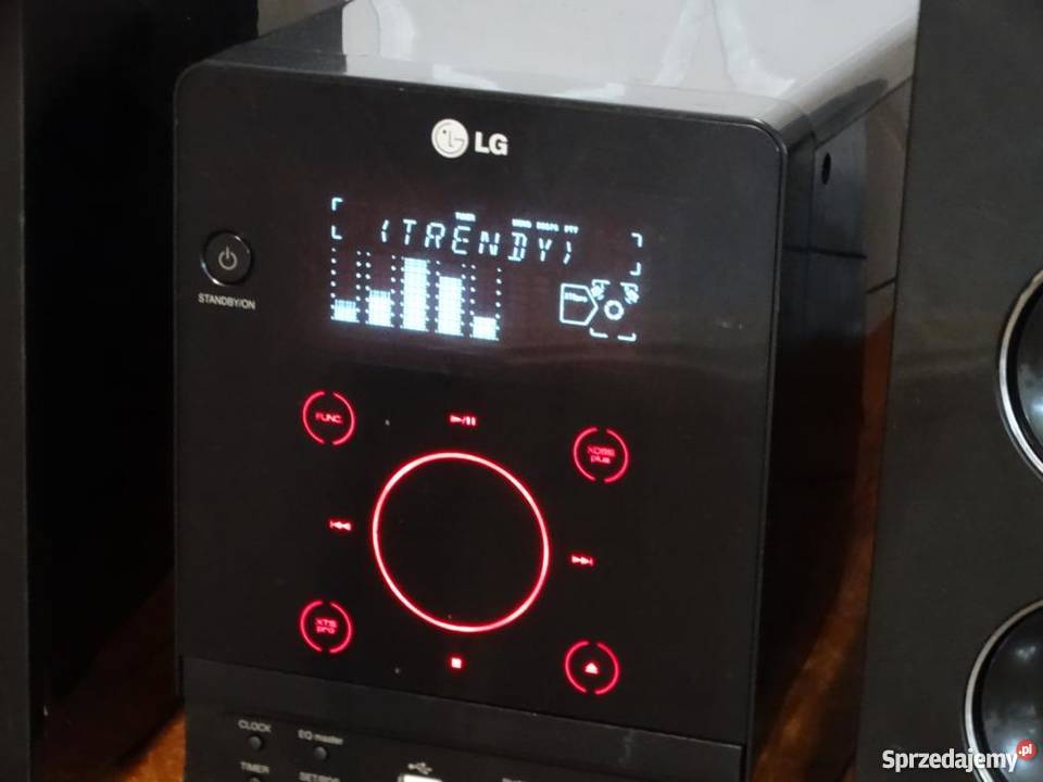 Wieża LG z kol USB RDS sprawna i ładnaWYSYŁKA Jasło
