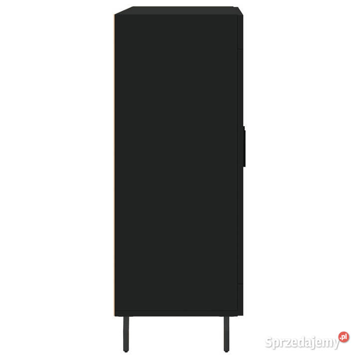 Szafka czarna 695x34x90 materiał drewnopochodny Warszawa