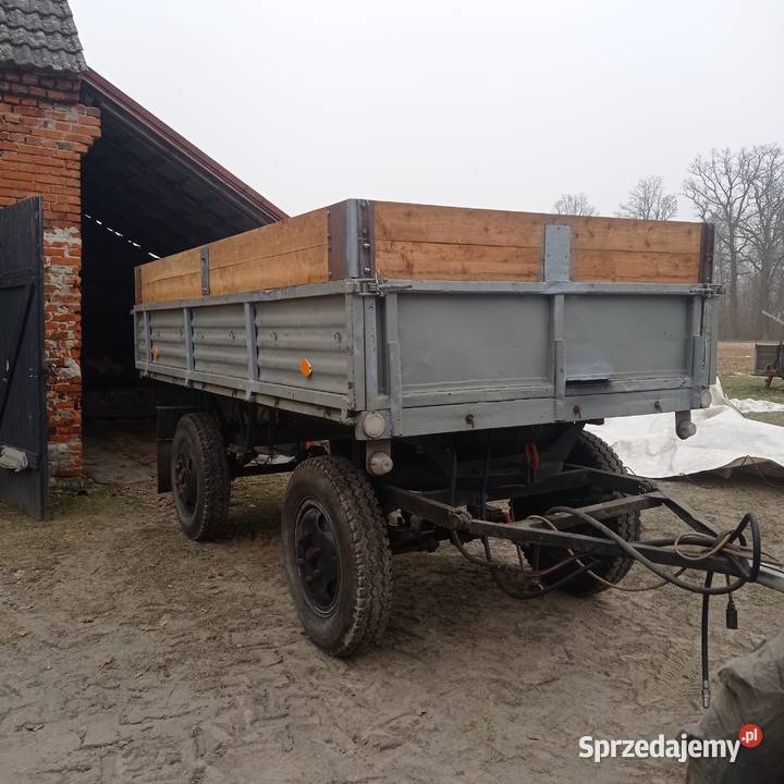 Przyczepa rolnicza wywrotka zarejestrowana oc nieuszkodzony Groble