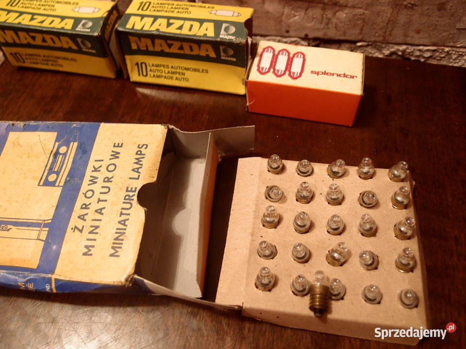 Żarówki samochodowe 24V 25W BA15s P21W i rurkowa