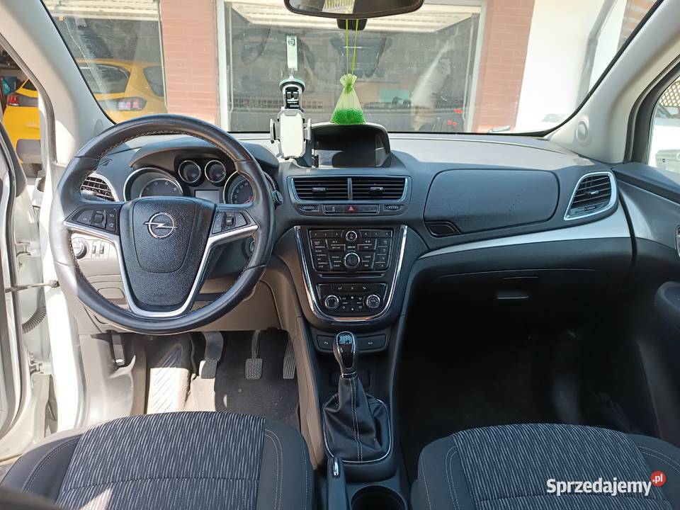 Opel Mokka 2014 17CDTI Niski przebieg Biała wielofunkcyjna kierownica