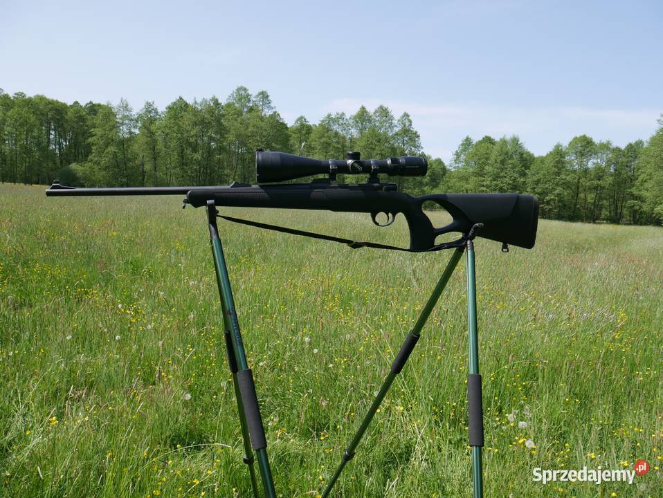 Pastorał myśliwski 4 nogi stabilny pokrowiec Warszawa sprzedam
