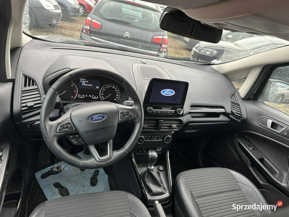 Ford EcoSport Wirtualne zegary parktronikkamera lakier metallic