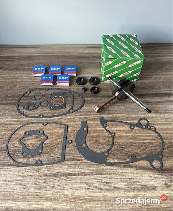 NOWY KOMPLETNY WAŁ KORBOWY DUELLS ŁOŻYSKA śląskie sprzedam