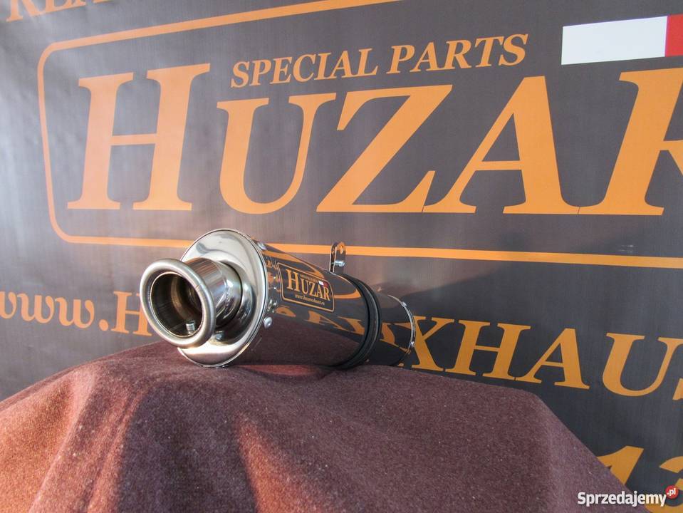 HUZAR EXHAUST wydech tłumik exhaust OWAL Honda Pozostałe Błażowa