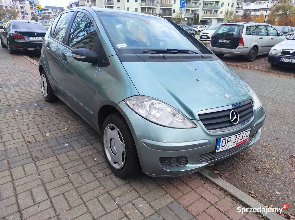 Mercedes A klasa bez grama rdzy Ładnie utrzymany Klasa A opolskie Opole