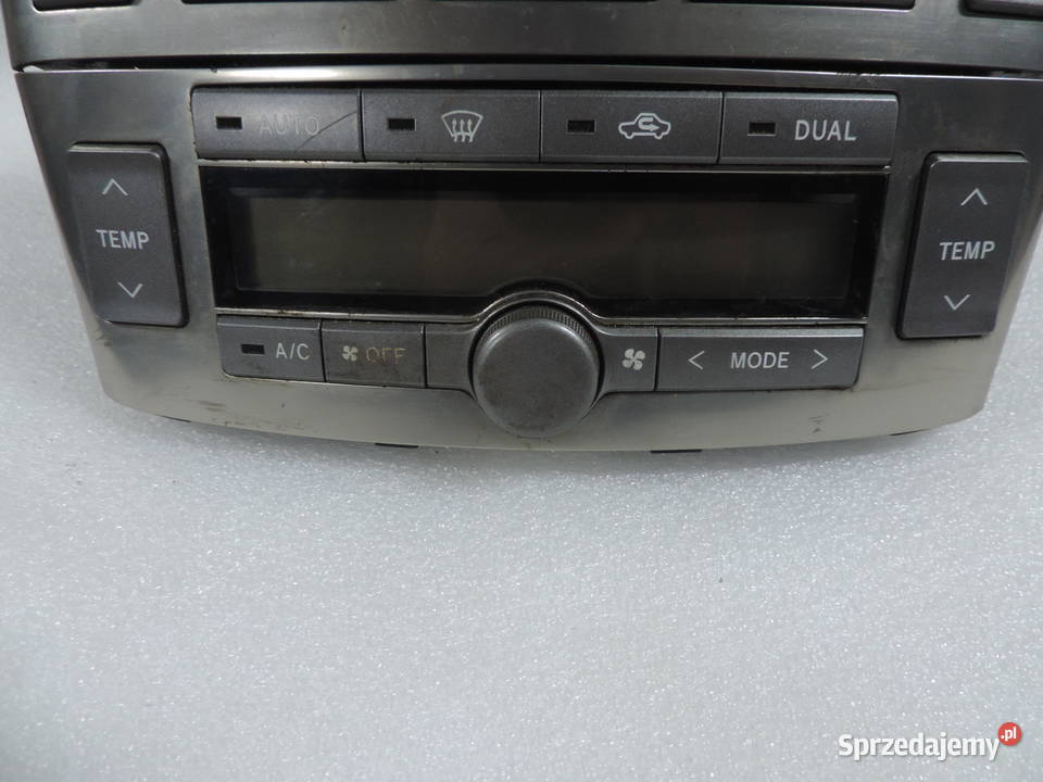 PANEL STEROWANIA NAWIEWU KLIMY TOYOTA AVENSIS Nowy Sącz sprzedam