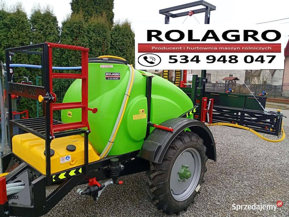 Opryskiwacz ciągany Firmy DEMAROL Biłgoraj