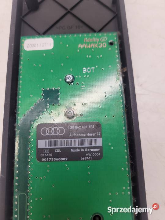 PODSTAWA ADAPTER TELEFONU AUDI A6 C7 A7 Przystajń sprzedam