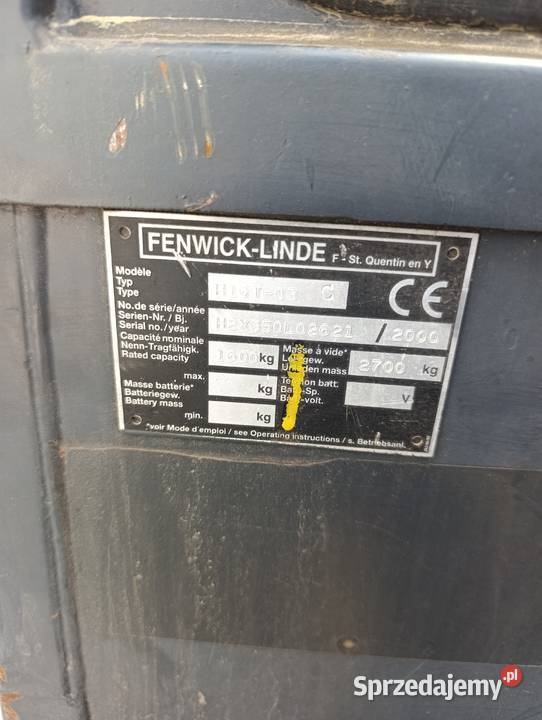 wózek widłowy Linde H16T Wasilków