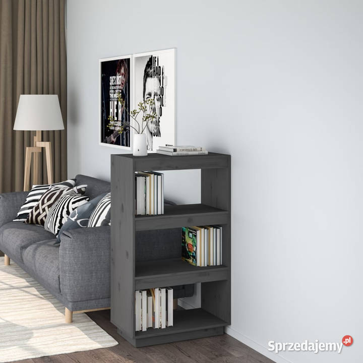 Regał na książkiprzegroda szary 60x35x103 Warszawa