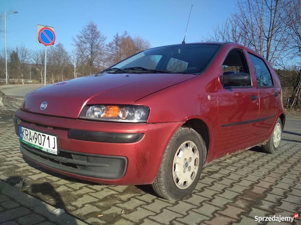 Fiat Punto II 12 60 2001 sprowadzony Punto Krzeszowice
