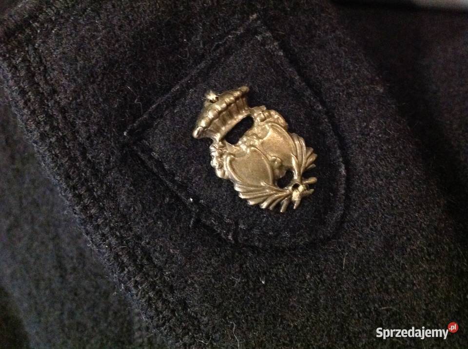 Piękny Żakiet Czarny Wełniany Damski NC NICE czarny Nowa Sól