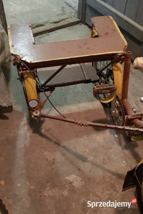 Rower trójkołowy stan PRL dolnośląskie Janików