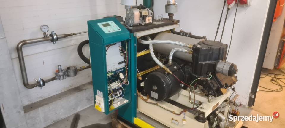 Kogenerator na gaz ziemny prąd 55 kW ciepło 125 Słupno