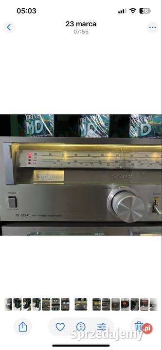Vintage Sony 4 segmenty Wieże i miniwieże sprzedam