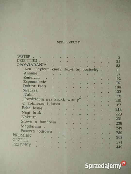Utwory wybrane Żeromski książki księgarnie Kultura i Rozrywka mazowieckie Warszawa