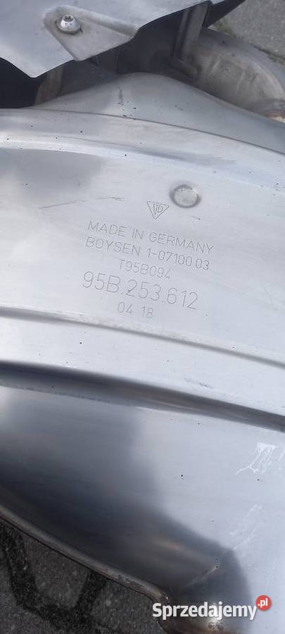 Tłumnik Porsche Macan osobowe Zboże