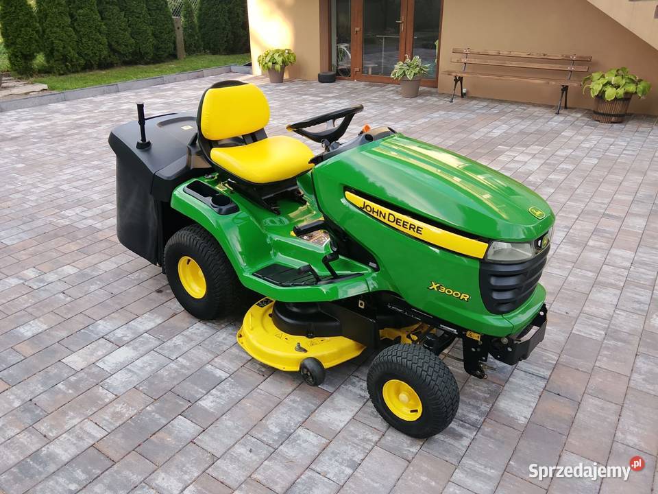 Traktorek kosiarka John Deere x300r Bogoria