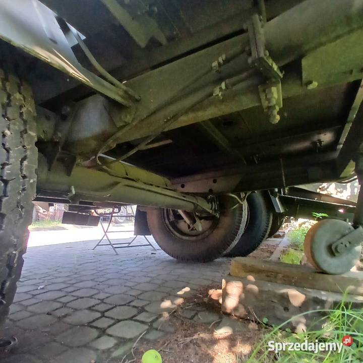 Przyczepa jednoosiowa 15T z wojska 1988r Skierniewice