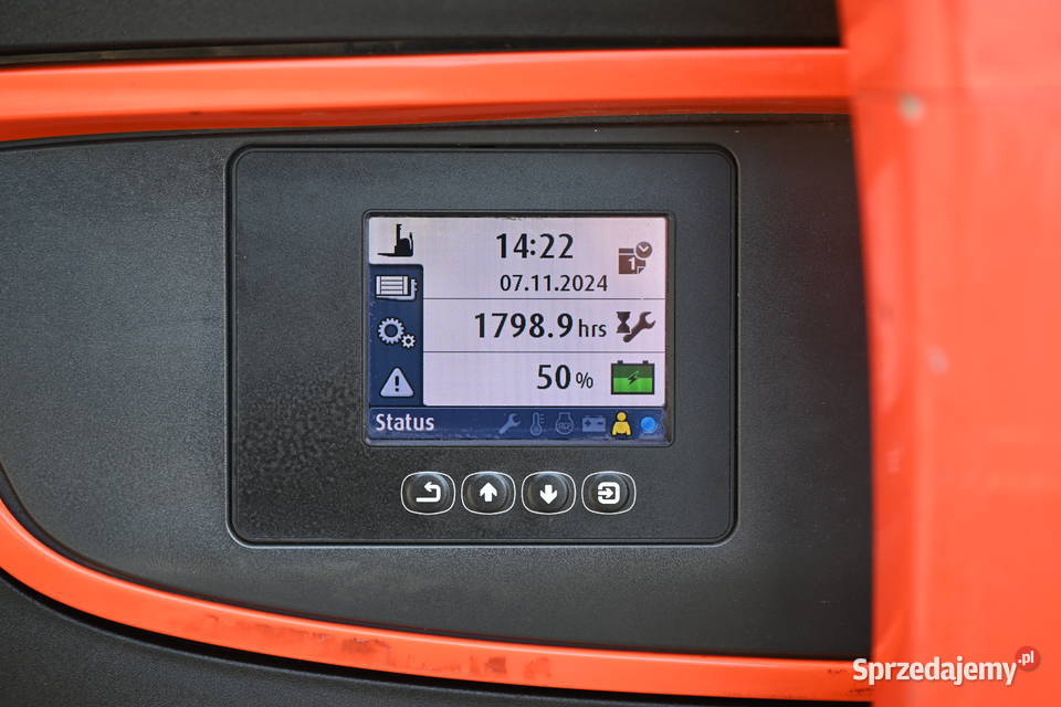 Paleciak elektryczny Linde L14 1400 Triplex 430 Linde Wózki widłowe Częstochowa