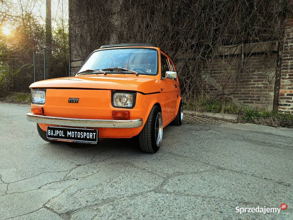 Fiat 126 Rozsuwany Dach BBS Cult Style Dąbrowa Górnicza