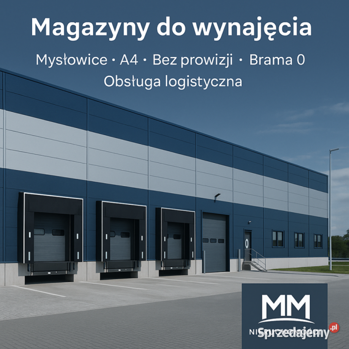 Działka utwardzona asfalt do wynajęcia Mysłowice 3000m2