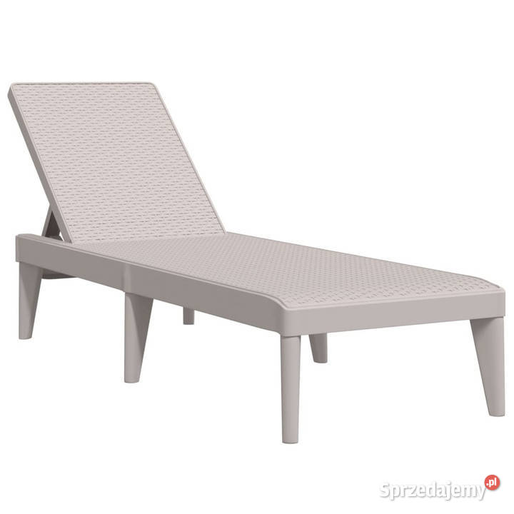 Leżak kolor cappuccino 186x60x29 PP WM364216 Warszawa