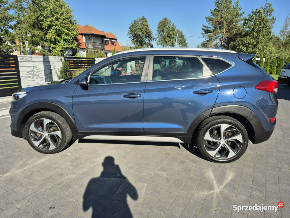 Hyundai Tucson kamera skóra navi 16 turbo kurtyny powietrzne lubelskie Drelów sprzedam