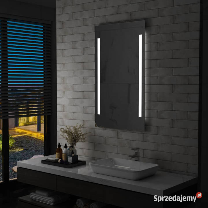 Ścienne lustro łazienkowe z LED 60 x 100 Warszawa