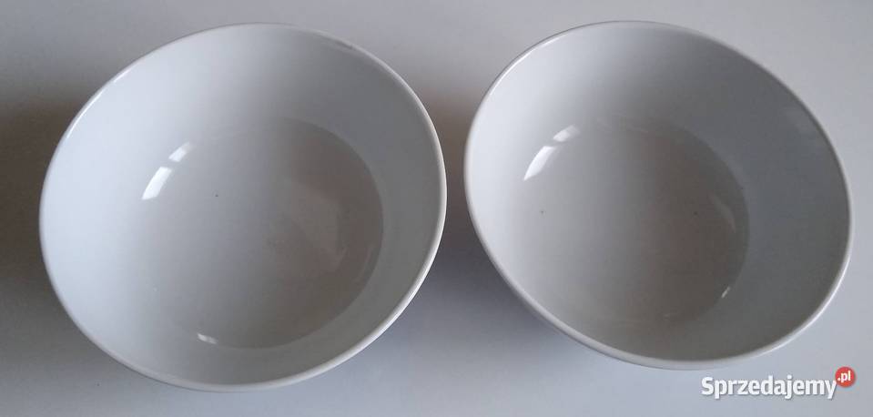 Ceramiczne białoniebieskie miseczki Made in Gdańsk