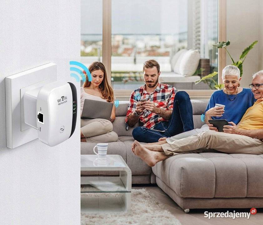 Qiktech Wzmacniacz Sygnału WiFi Najmocniejszy Płońsko