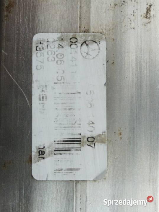 CHŁODNICA SPALIN A6461400776 7 22 CDI świętokrzyskie