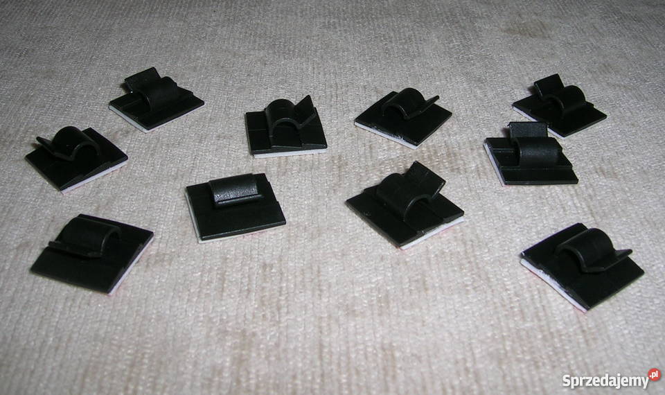 Uchwyt samoprzylepny zacisk kablowy śr45mm 10 Wyszków