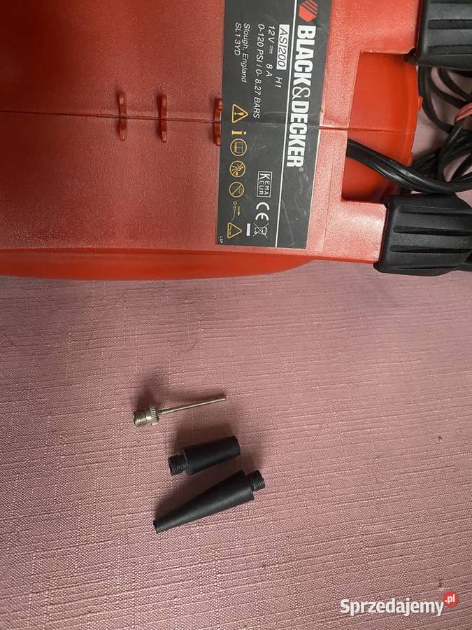 Kompresor samochodowy Black Decker ASI200 Oleśnica