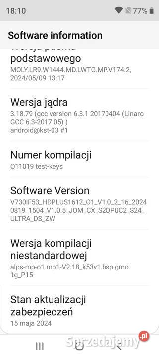 MyPhone S24 Ultra 71calowy smartfon FHD z Krosno