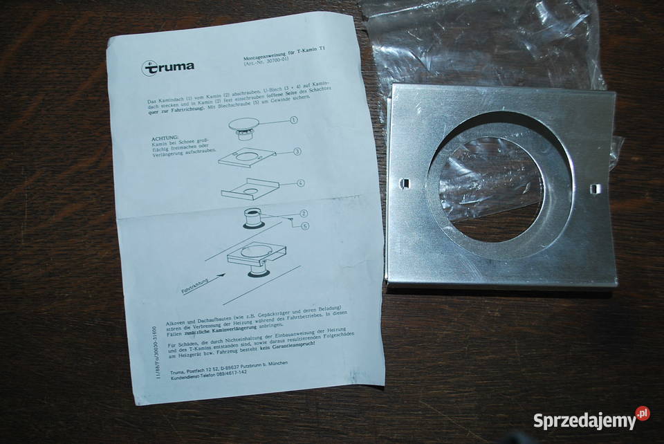 TRUMA NAKŁADKA KOMINOWA TRUMA T1 3070001 Grzebowilk