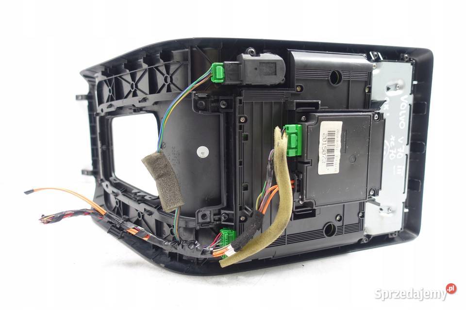 PANEL KLIMATYZACJI Volvo V70 III TUNEL ŚRODKOWY Rudka