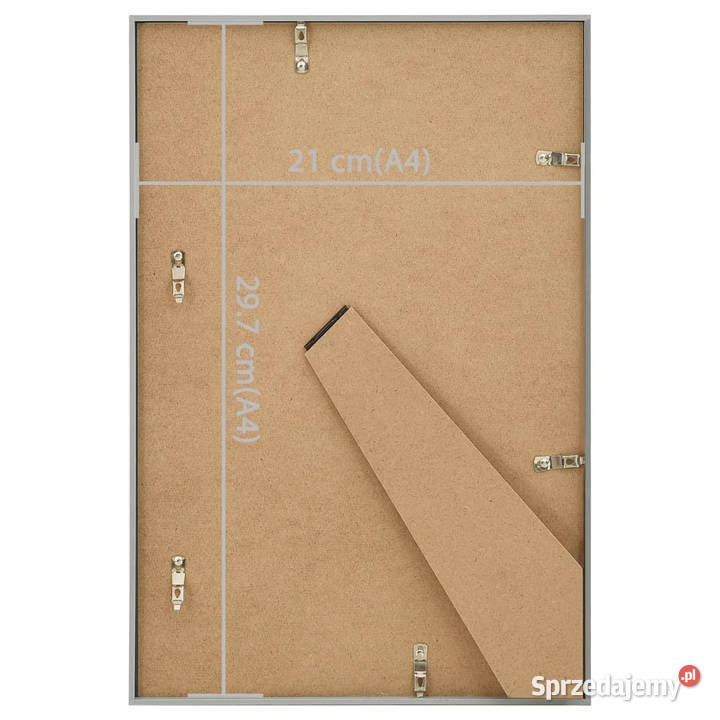 Ramki na zdjęcia 5 stołowe srebrne 21x297 MDF Warszawa sprzedam