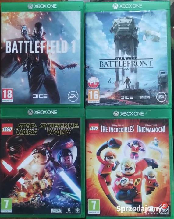 Sprzedam gry Xbox one lubelskie Hrubieszów
