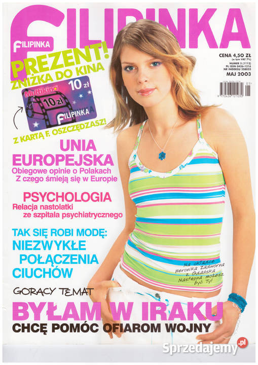 Filipinka 2003 pojedyncze numery Nowy Dwór Mazowiecki sprzedam