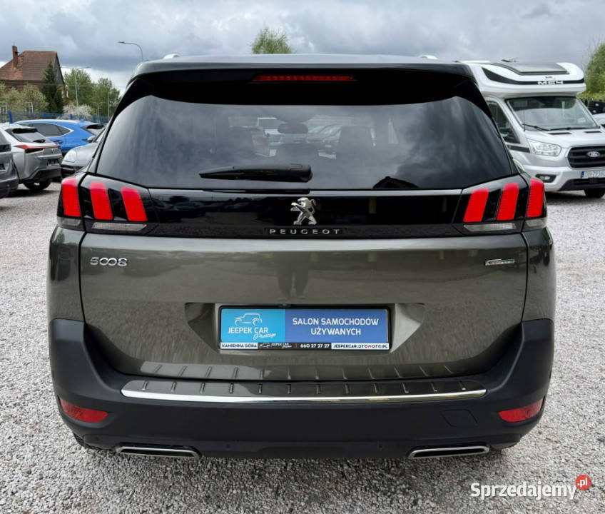 Peugeot 5008 GTLine7osóbFull wersjaGwarancja II nieuszkodzony Kamienna Góra