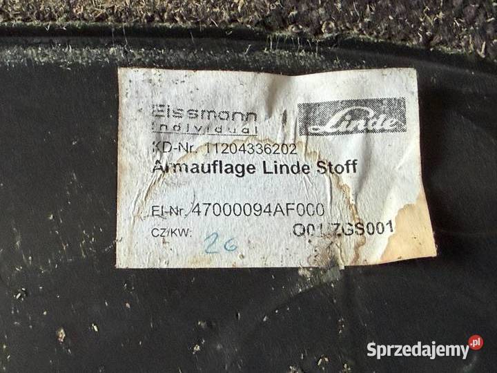 LINDE R14 podłokietnik 11204336202 śląskie Antonie