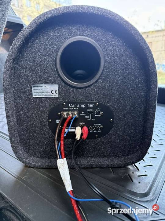Tuba basowa aktywna do samochodu Łódź