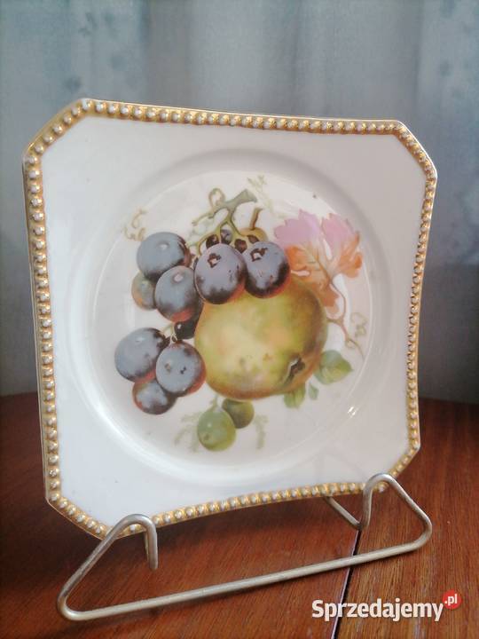 Talerz Patera Dekoracyjna Carl Tielsch Wałbrzych