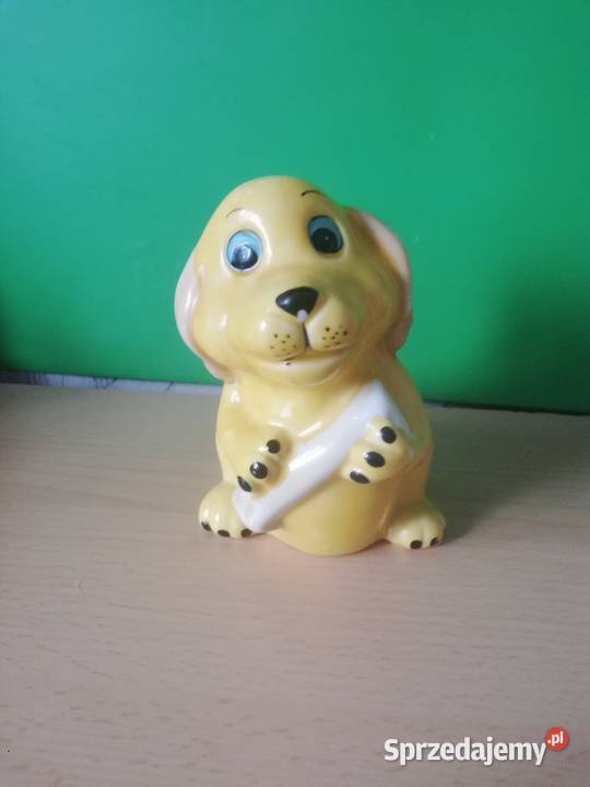 Porcelana piesek z lat PRL mazowieckie Warszawa