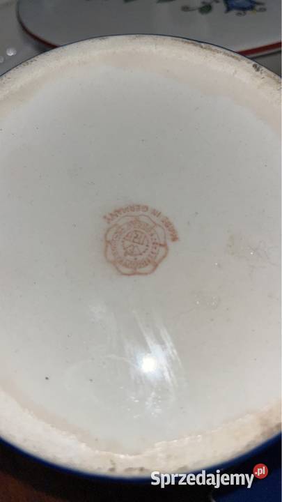 Puzderko pojemnik Na śledzie Sygnowany Gdańsk