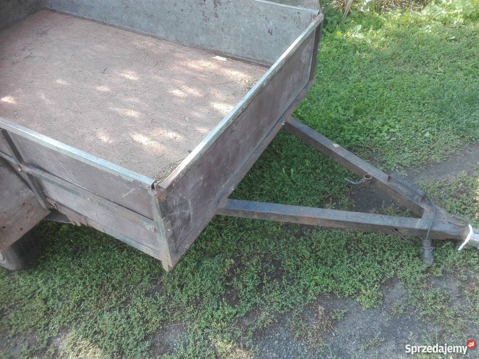 Przyczepka samochodowa bez dokumentów mazowieckie Teresin
