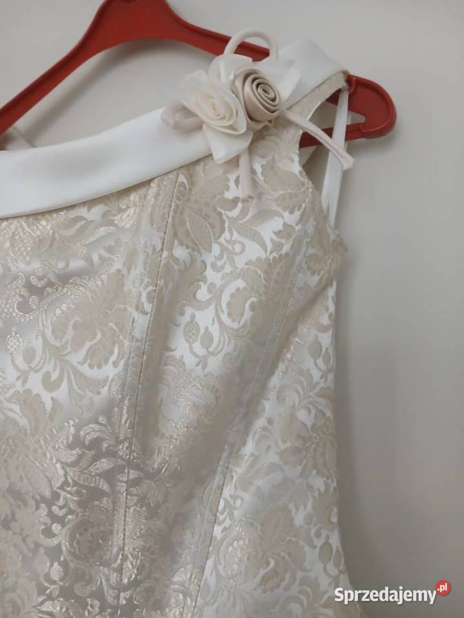 suknia ślubna dwuczęściowa elegancka mazowieckie Warszawa